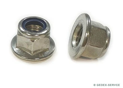  Flanschmuttern DIN 6926 M3 - M12 selbstsichernd  ✔️ ✔️OHNE UKV✔️✔️ EDELSTAHL A2 - Bild 1 von 4