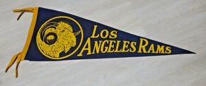 Los Angeles RAMS Vintage Sport Wimpel - 50er Jahre - Bild 1 von 2