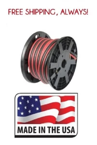 Trailer Light Cable Wiring 14 Gauge 2 Conductor Stranded Coppper Spool Made USA - Picture 1 of 2