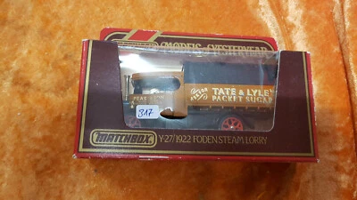 MM - Matchbox Models of Yesteryear Y-27 1922 Foden Steam Wagon OVP #317 - Bild 1 von 2