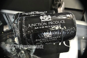Junction Produce VIP Missions Almohadillas para el Cuello Negras con Logo Blanco JUEGO DE 4 JDM Genuinas - Imagen 1 de 2