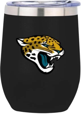 The Memory Company| Caneca de viagem isolada NFL Jacksonville Jaguars Slide 12 oz. - Imagem 1 de 4