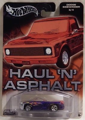Dodge Sidewinder 1997 Dakota Truck Hot Wheels Haul 'n' Asphalt Retired 2009 - Image 1 of 4