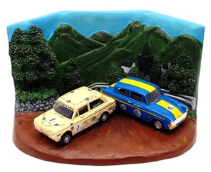 Vanguards 1/43 Scale RD3002 - Ford Anglia & Hillman Imp Racing Diorama - Picture 1 of 6