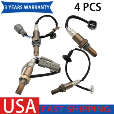 Juego de 4 sensores de oxígeno superior+inferior para Toyota Sienna 2007 2008 2009 2010 3,5 L V6 Foto 1 de 4