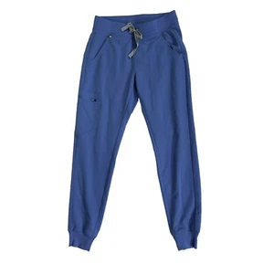 FIGS Scrub Pants Womens Extra-Small Light Blue Technical Collection Joggers FS - Picture 1 of 12