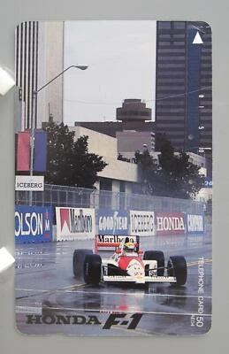 Telephone Card Honda F1 NTT Rare Japanese 80-90's Made In Japan F/S No.3 - Image 1 of 4