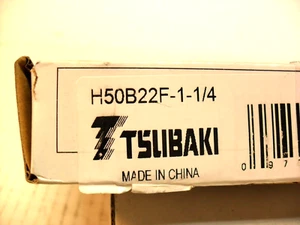 TSUBAKI H50B22F-1-1/4 - 22 denti induriti - scatola nuova di fabbrica - Foto 1 di 4
