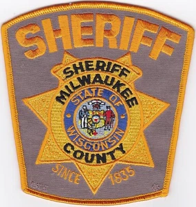 Milwaukee County Sheriff Wisconsin WI patch NEU Abzeichen Polizei - Bild 1 von 1
