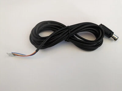 REPLACEMENT BLACK CABLE CORD FOR NINTENDO GAMECUBE WIRED CONTROLLER - Image 1 of 3