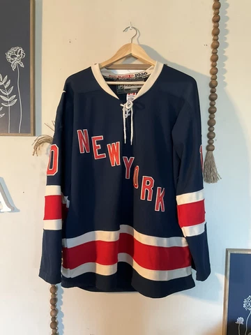Marian Gaborik #10 New York Rangers Reebok Jersey Sz 52 Cover