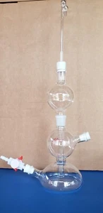 Aparato de volquete generador de gas Lab Kipp 250 ml nuevo - Imagen 1 de 5