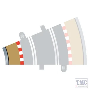 C8280 Scalextric Radius 2 Curve Inner Borders 22.5¡ x 4 - Picture 1 of 1