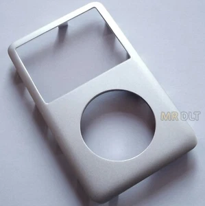New Silver iPod Classic Front Cover 6th 7th Metal Replacement Housing Face A1238 - Picture 1 of 1