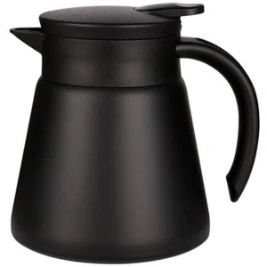 Thermal Coffee Carafe Tea Pot 20 Oz Stainless Steel Insulation Pot Double Wall V - Picture 1 of 8