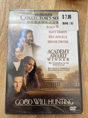 Good Will Hunting (NEW DVD, 1998, Collectors Series) Robin Williams Ben Affleck - Image 1 of 3