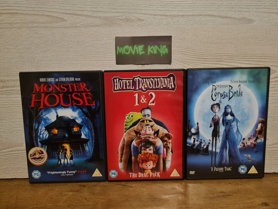 Halloween Bundle X4 Corpse Bride (DVD, 2007) Spielberg Tim Burton [Reg 2] [UK] - Image 1 of 4