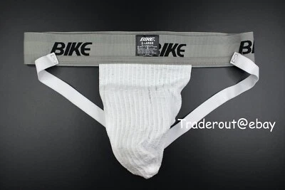 Bike Men White 2" waistband athletic supporter jock strap jockstraps size 2XL - Image 1 of 4