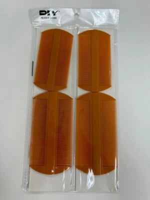 Peines para piojos - Combo - 4 piezas - Marrón - T000003 Foto 1 de 4