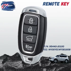 95440-J0100 for Hyundai Accent 2018 2019 2020 Smart Remote Key Fob +Insert Key - Picture 1 of 5