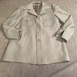 clipper craft vintage 70s button jacket big color grau herren 42 chest - Bild 1 von 12