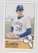 1983 Fritsch Midwest League Stars of Tomorrow Jay Aldrich #129