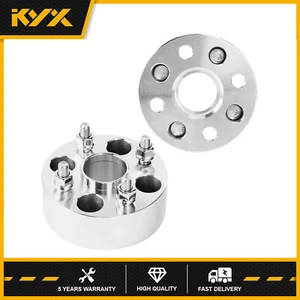2Pcs 2" 4x100 Wheel Spacers M12x1.5 For Toyota Corolla Yaris MR2 Scion xB xA - Picture 1 of 9