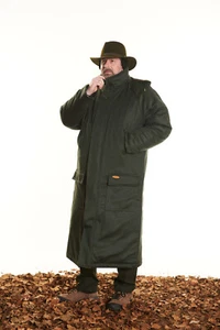 LODEN- ANSITZMANTEL sehr warm + lang Jagd- Freizeitmantel Mantel Hubertus - Bild 1 von 10