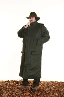 LODEN- ANSITZMANTEL sehr warm + lang Jagd- Freizeitmantel Mantel Hubertus - Bild 1 von 4