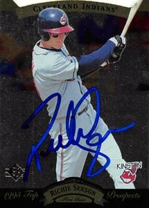 Richie Sexson autographed Baseball Card 1995 Upper Deck Top Prospects #46 - Picture 1 of 1