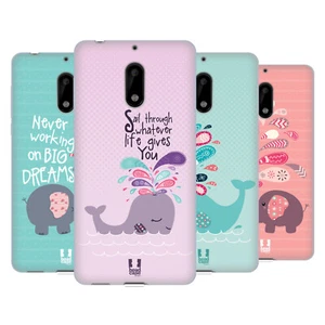CUSTODIA HEAD CASE DESIGNS POPPING PAISLEYS MORBIDA GEL PER TELEFONI NOKIA 1 - Foto 1 di 11