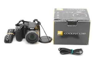 【 Near MINT 】Nikon Coolpix L340 20.2 MP 28x Opt Zoom Digital Camera From Japan - Picture 1 of 9