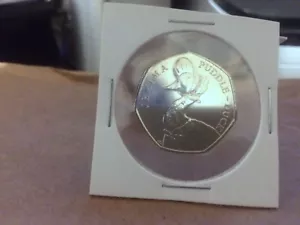 Moneda Beatrix Potter 50p Jemima charco pato sin circular - Imagen 1 de 3