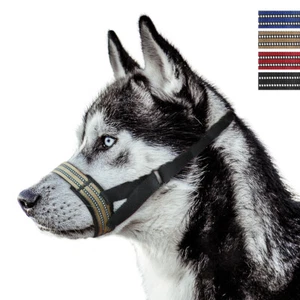 Pet Soft Nylon Adjustable Grooming Anti Bite Bark Chewing Dog Mouth Muzzle - Picture 1 of 13