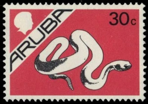 ARUBA 5 (Mi7) - Serpiente de cascabel de Aruba "Croyalus durissus" (pb18656) - Imagen 1 de 1