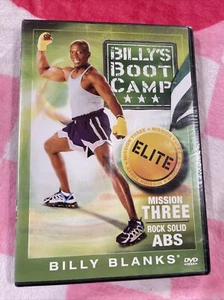 BILLY BLANKS - Boot Camp Elite - Mission 3 Rock Solid Abs DVD NEW/SEALED - Picture 1 of 3