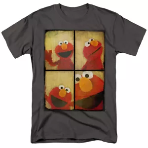 Sesame Street Photo Booth Elmo Licensed Adult T-Shirt - Picture 1 of 2