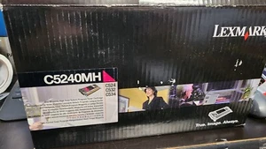 Genuine  Lexmark C5240MH Magenta Toner Cartridge High Yield C524/C532/C534 - Picture 1 of 3