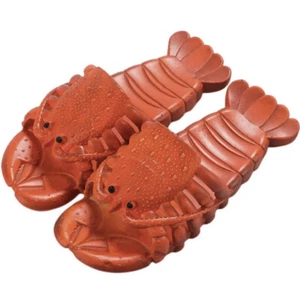 Zapatos de playa en forma de langosta zapatillas unisex niños EE. UU. talla 5 euro 38/37 - Imagen 1 de 5