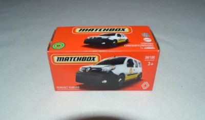 MATCHBOX 2022 METAL GRABAG 30/100 - RENAULT KANGOO WHITE SHELL Foto 1 de 3