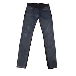 Hudson Jeans Women Size 26 Nico Vice Versa Super Skinny Two Tone Stretchy