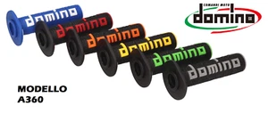 DOMINO MANOPOLE CROSS ENDURO OFF ROAD A180 - A360 BLU ARANCIO GIALLO VERDE ROSSO - Imagen 1 de 10