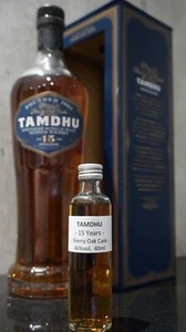 TAMDHU 15 Sherry Oak Cask Whisky Sample 40 ml Sample Single Malt 4 cl - Bild 1 von 4