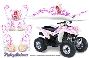 SUZUKI LTZ 250 GRAPHICS KIT CREATORX LTZ250 DECALS STICKERS FAIRYLICIOUS - Picture 1 of 1