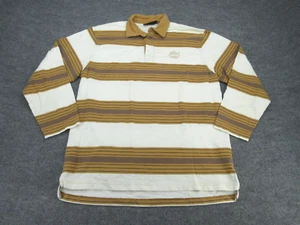 Timberland Polo Para Hombres Grande Multicolor Rayas Manga Larga Informal Adulto L - Imagen 1 de 10