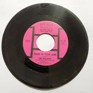 Northern Soul The Willows Tears In Your Eyes Heidi Records VG+ - Picture 1 of 2