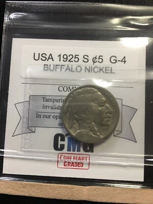 1925S  USA, Buffalo Nickel ¢5 Cent... - Image 1 of 4