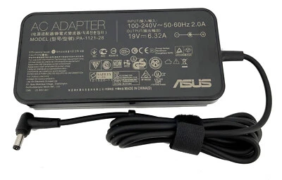 19V 6.32A 120W AC Adapter Charger For Asus ROG Gaming G50V G50VT G50XM G51 G51J - Image 1 of 4