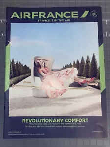 2015 AIR FRANCE France ist in der Luft revolutionärer Komfortdruck Anzeige - Bild 1 von 1