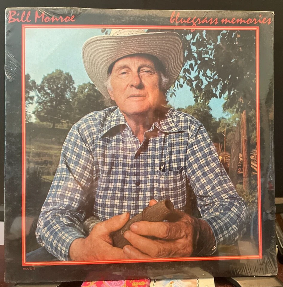 BILL MONROE "bluegrass memories" LP Mint, Still Sealed 1977 Bluegrass - Image 1 of 1